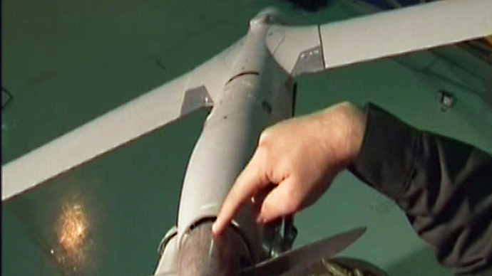 This file photo shows an image grab taken from Iran's state television Al-Alam on December 4, 2012, is said to show US drone that penetrated its airspace over Gulf waters. (AFP Photo)